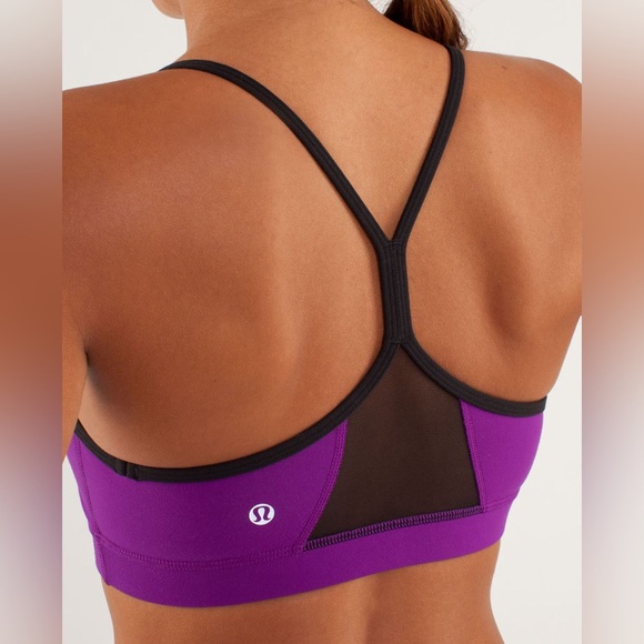 lululemon athletica Other - Lululemon Flow Y Bra IV in Tender Violet